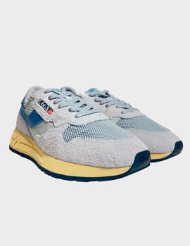 Zapatillas Autry Reelwind Low Man Suede/Net Glac