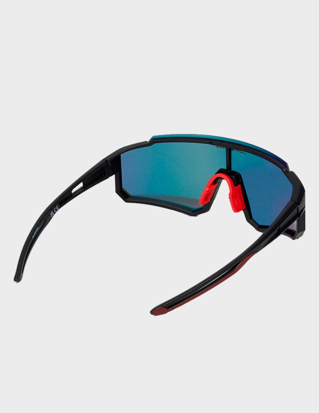 Gafas Santa Cruz Strip Racer Black/Orange Red