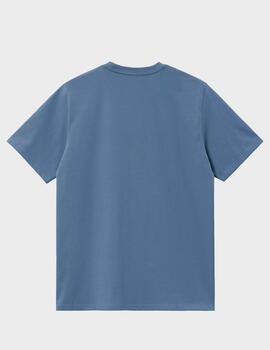 Camiseta Carhartt WIP S/S American script Sorrent