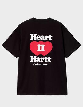 Camiseta Carhartt WIP Heart II Hartt T-Shirt Black
