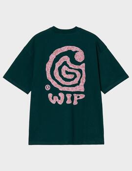 Camiseta Carhartt WIP Helx S/S Deep Lagoon