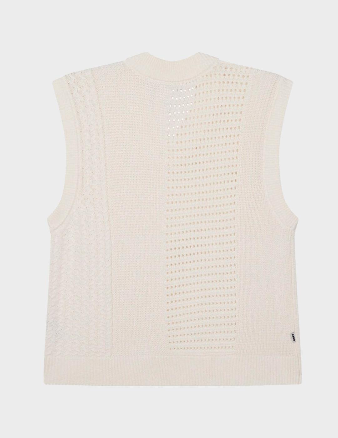 Chaleco Garret Sweater Cream