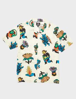 Camisa Volcom FA BOB MOLLEMA SS