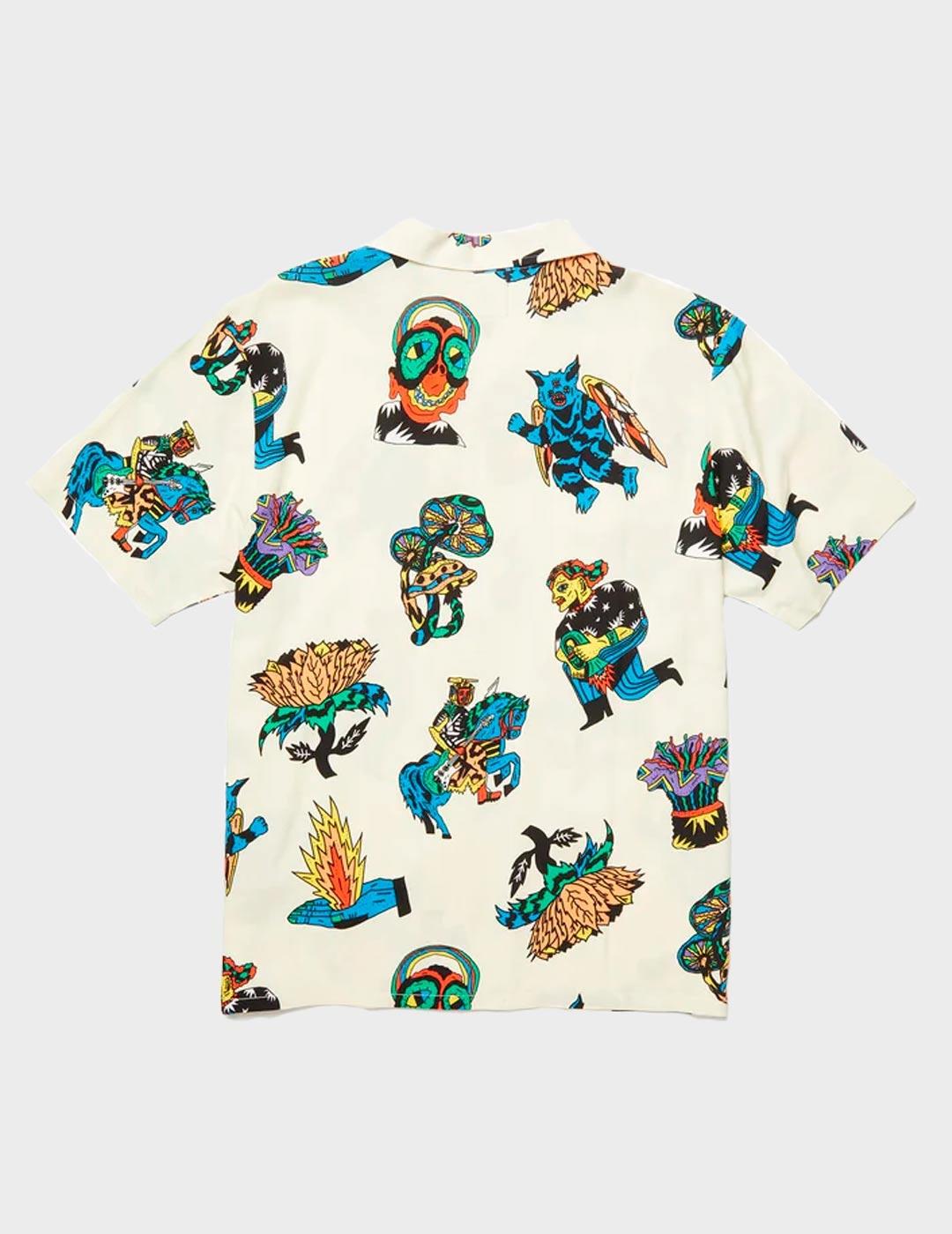 Camisa Volcom FA BOB MOLLEMA SS