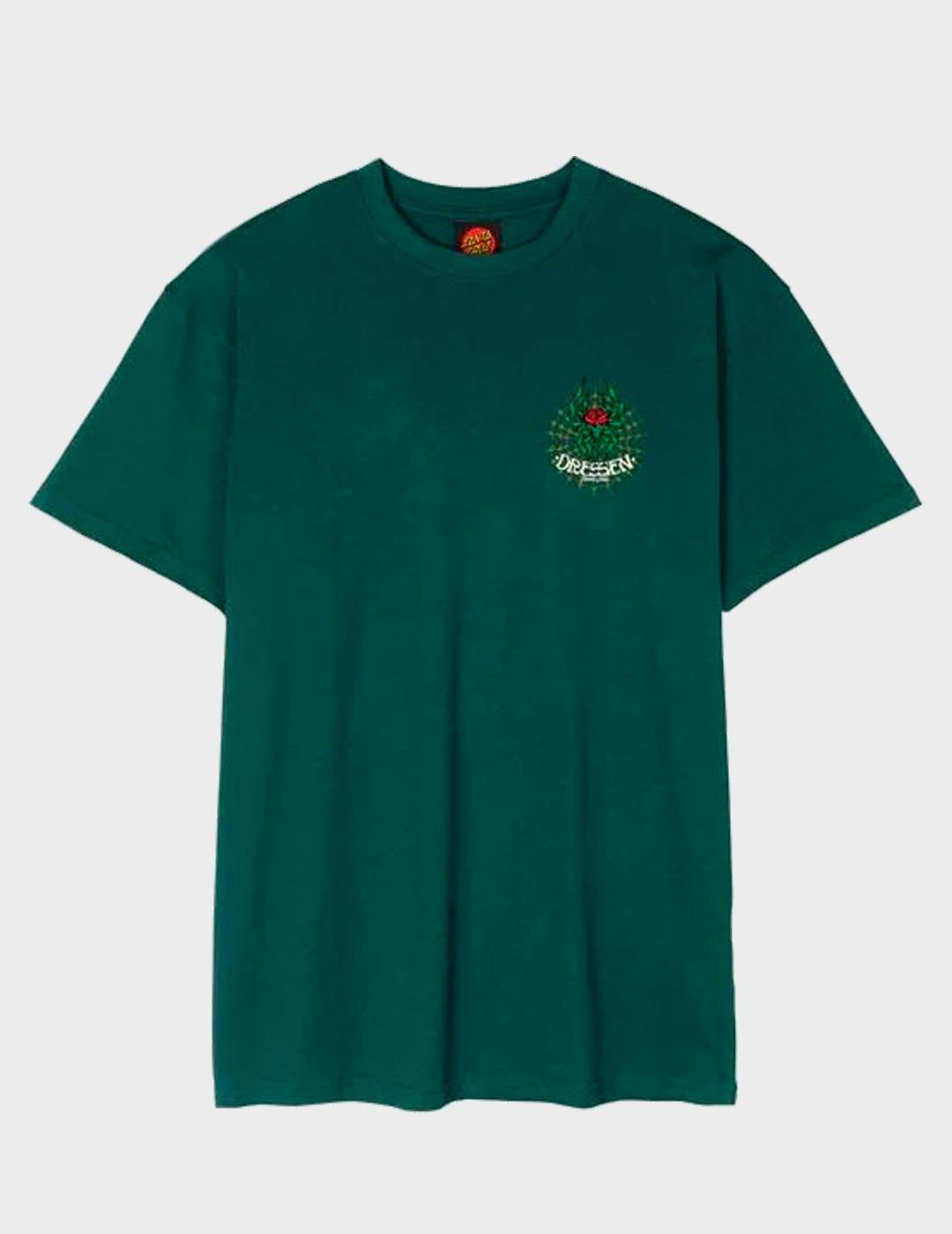Camiseta santa cruz Dressen Rose Cross Rainforest