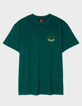 Camiseta santa cruz Dressen Rose Cross Rainforest