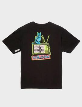 Camiseta Volcom CATV BSC SST Blc