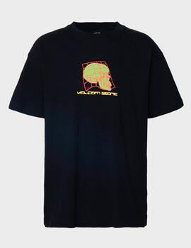 Camiseta Volcom Mindoor LSE SST Black