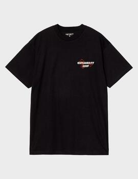 Camiseta Carhartt WIP S/S Wiptopia BLACK