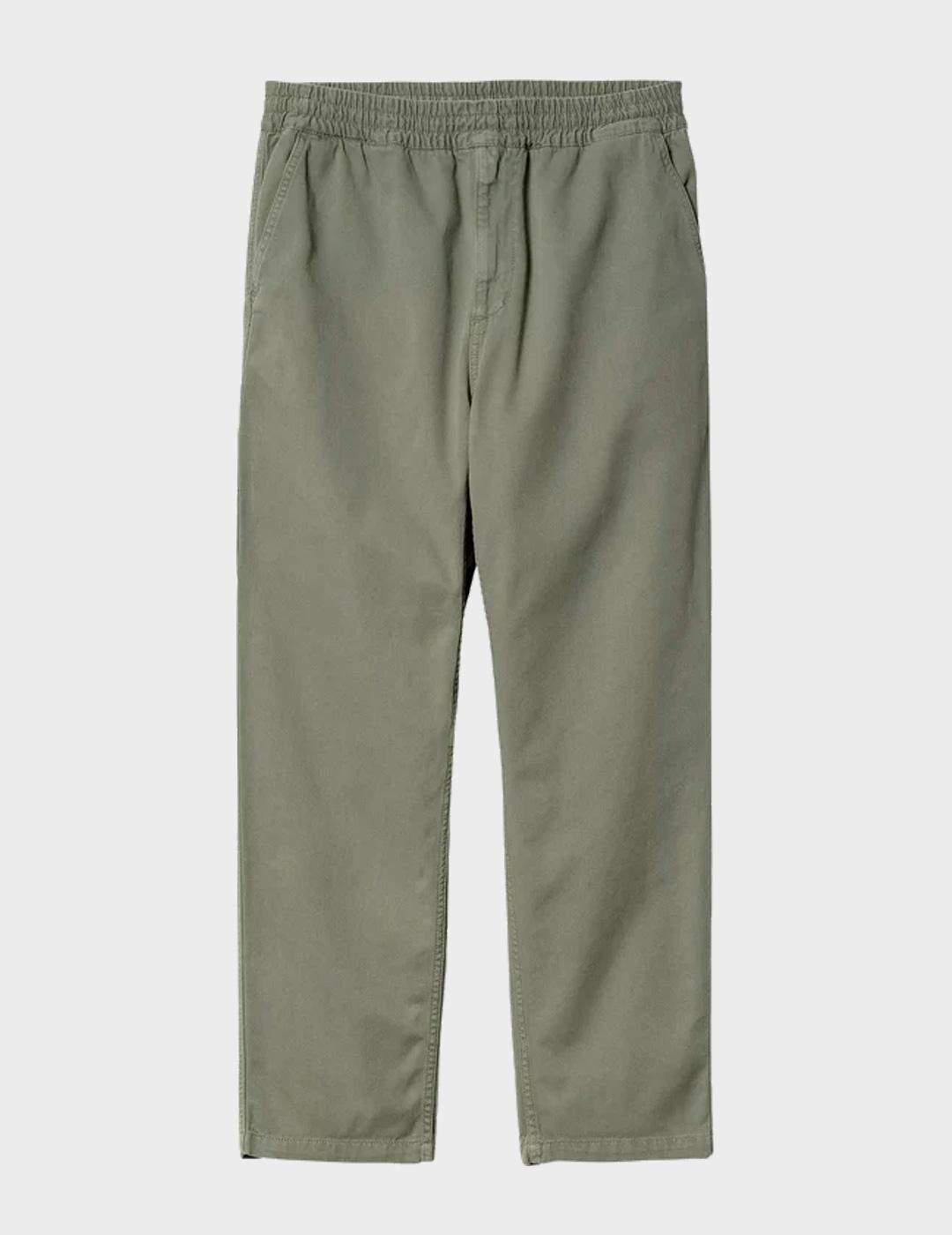 Pantalón Carhartt WIP Flint Opuntia Garment dyed