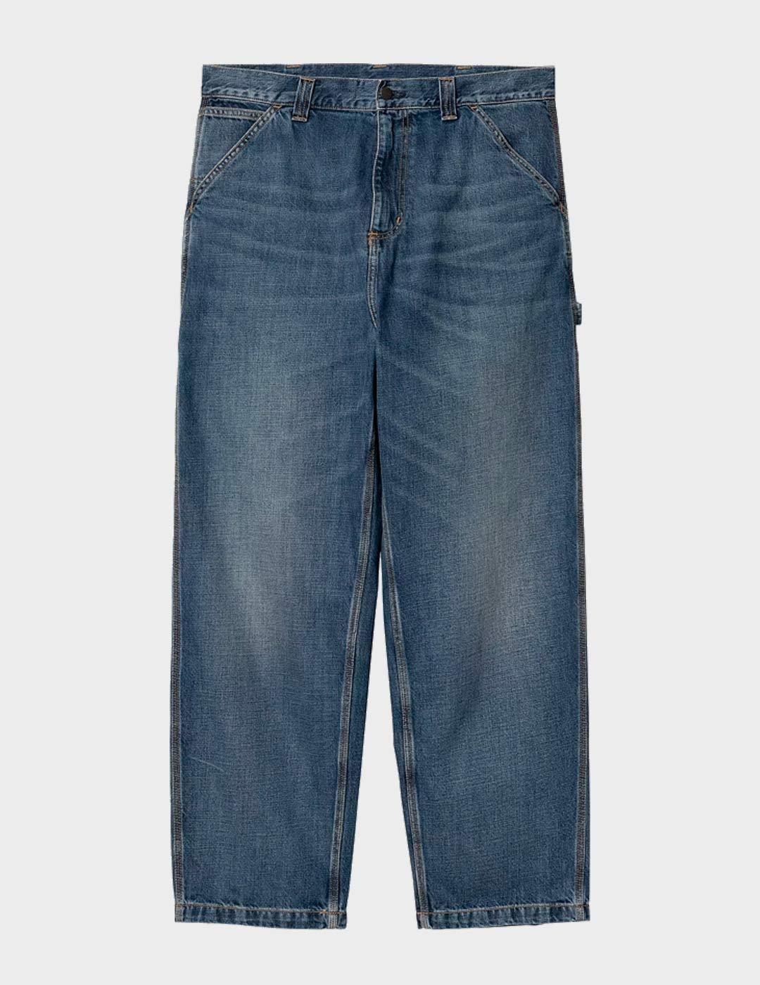 Pantalon Carhartt WIP OG Single Knee Blue Dark