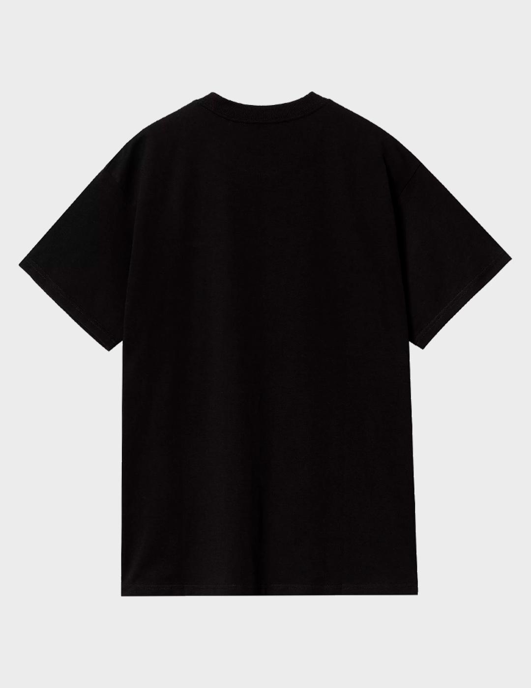 Camiseta Carhartt WIP S/S Script Embroidery B/W