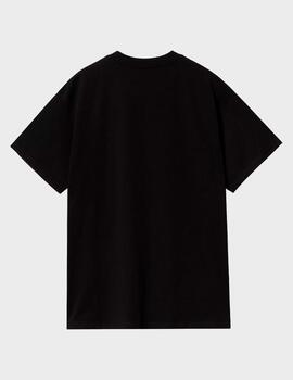 Camiseta Carhartt WIP S/S Script Embroidery B/W