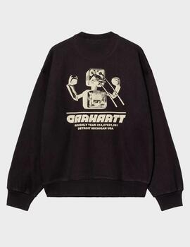 Sudadera Carhartt WIP Wiptopia Sweat Black