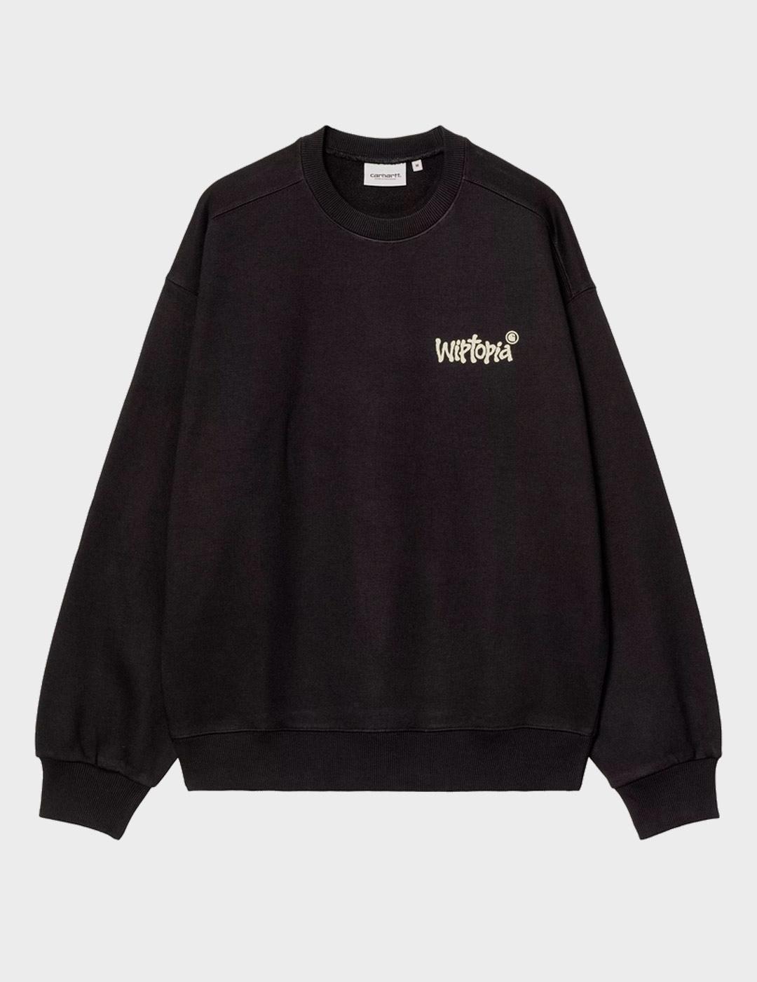 Sudadera Carhartt WIP Wiptopia Sweat Black
