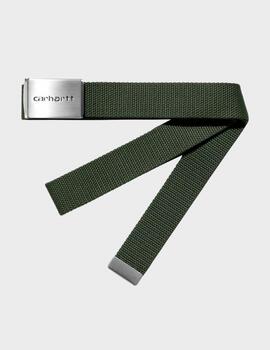 CInturon Carhartt WIP Clip Belt Chrome Opuntia