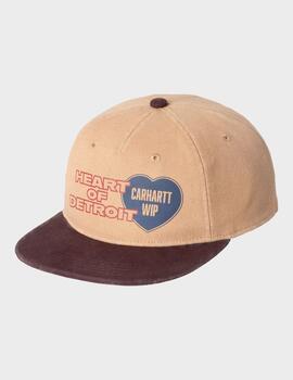 Gorra Carhartt WIP Arcan Dusty H Browmn