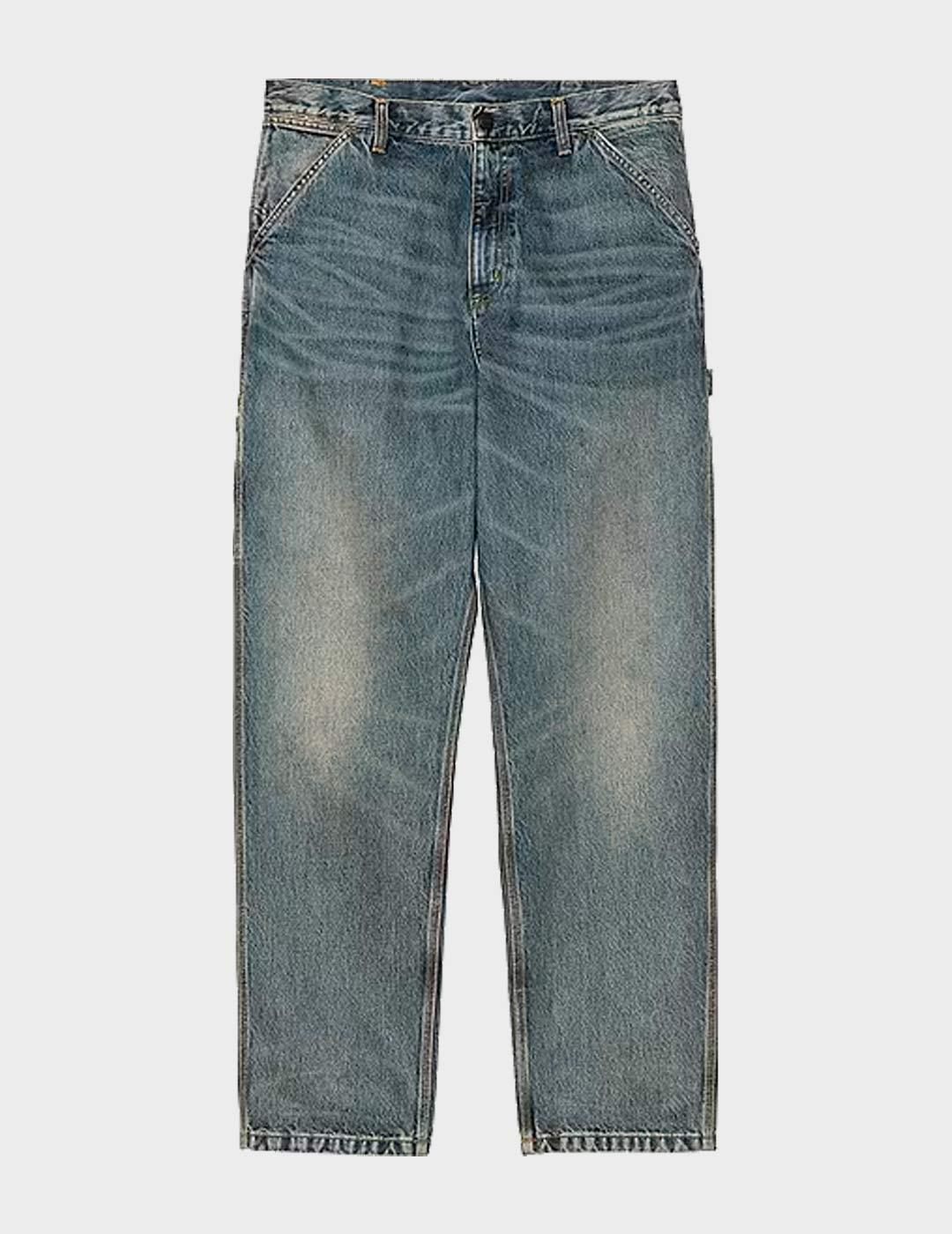 Pantalon Carhartt WIP Single Knee Cotton Denim