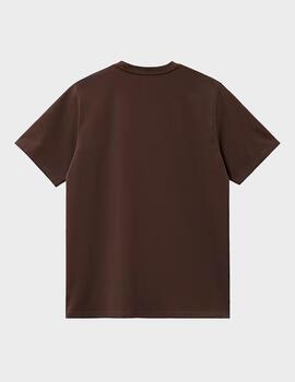 Camiseta Carhartt WIP S/S Chase T-Shirt Tobacco/go