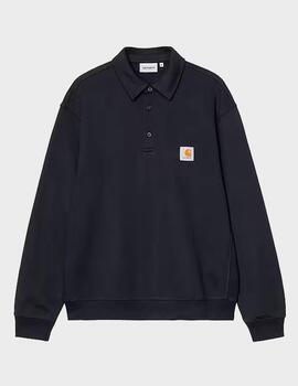 Sudadera Carhartt WIP Polo Sweat Deep Night