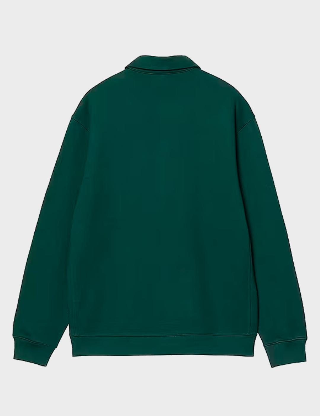 Sudadera Carhartt WIP Polo Sweat Dark Fir