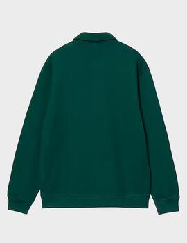 Sudadera Carhartt WIP Polo Sweat Dark Fir