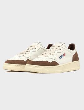 Zapatillas Autry Medalist Low Man Goat/Suede Wht/T