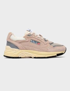 Zapatillas Autry Hyperway Low Man Suede/Mesh Sand