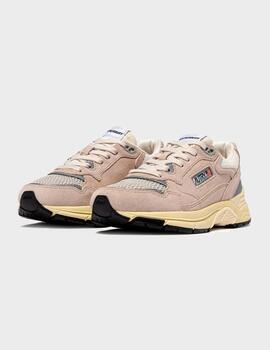 Zapatillas Autry Hyperway Low Man Suede/Mesh Sand
