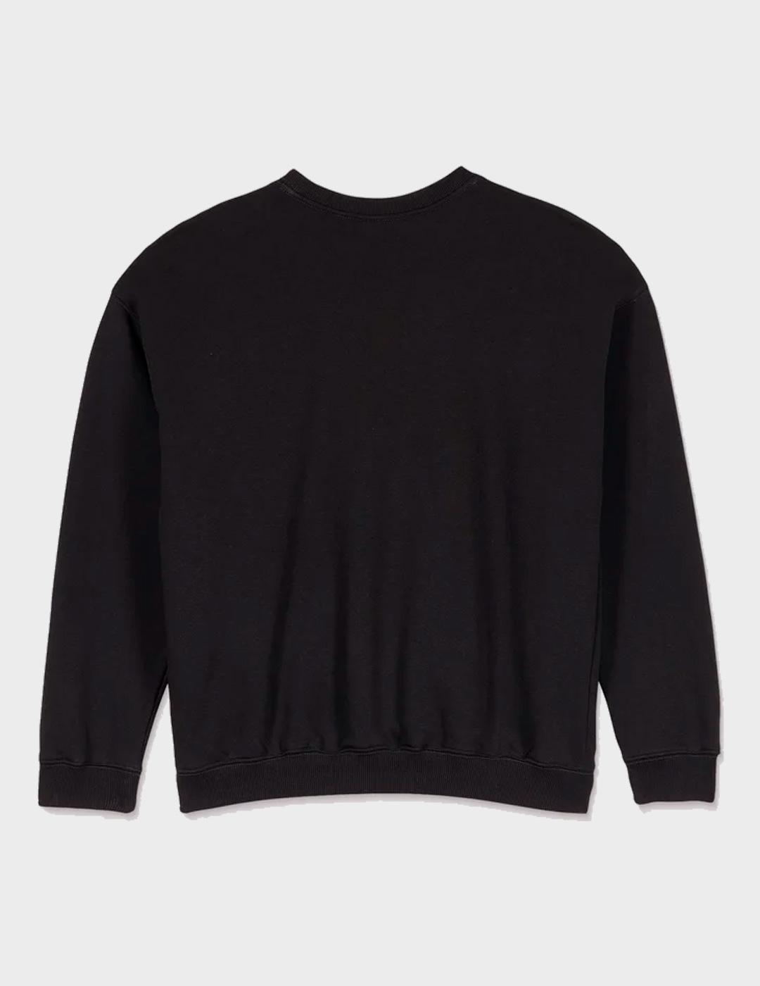 Sudadera Volcom Single Stone Crew BLK