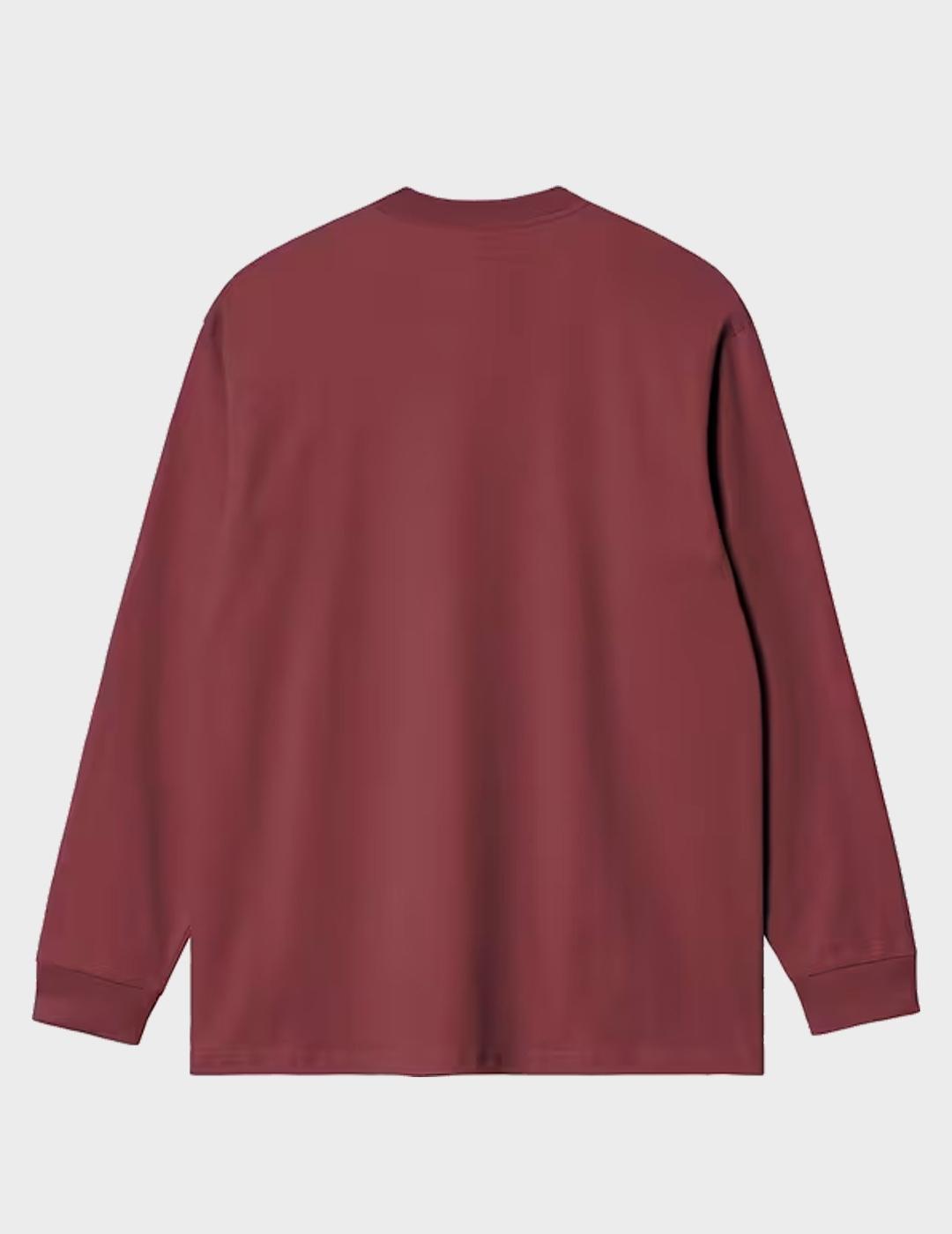 Camiseta Carhartt WIP L/S American Script  Rondo