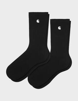 Calcetines Carhartt WIP Madison Pack Socks Black/W
