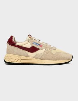 Zapatillas Autry Reelwind Low Wom Suede/Net Ecru/R