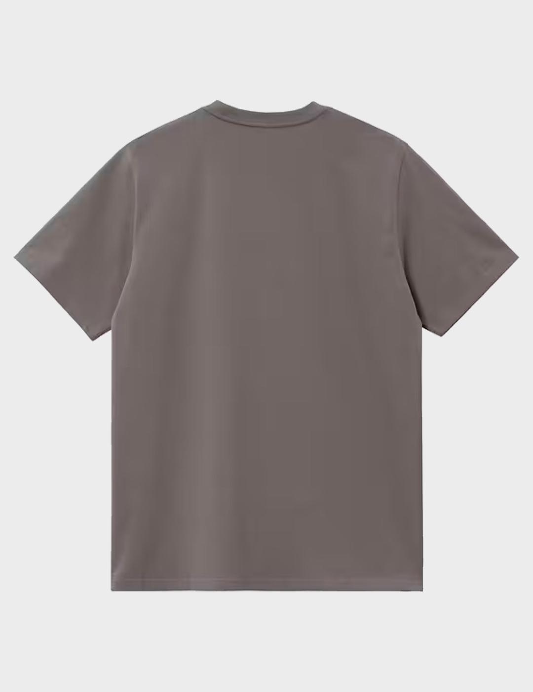 Camiseta Carhartt Wip S/S American Script Porphyry