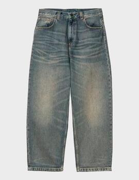 Pantalon CarharttWIP Brandon Pant Blue Worn Used W