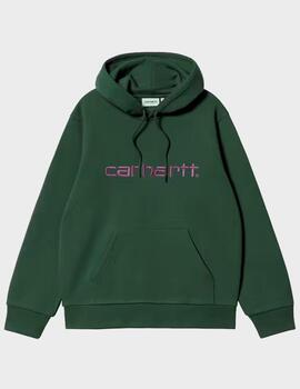 Sudadera Carhartt WIP Hooded Sweat  Sycamore Tree