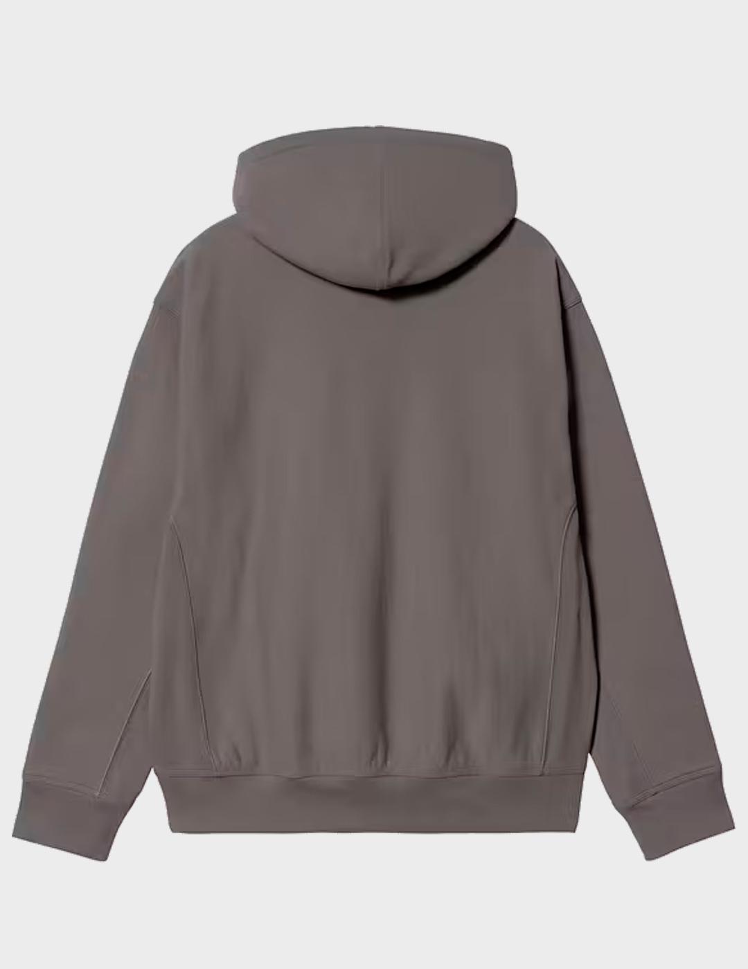 Sudadera Carhartt WIP American Script Hooded Porph