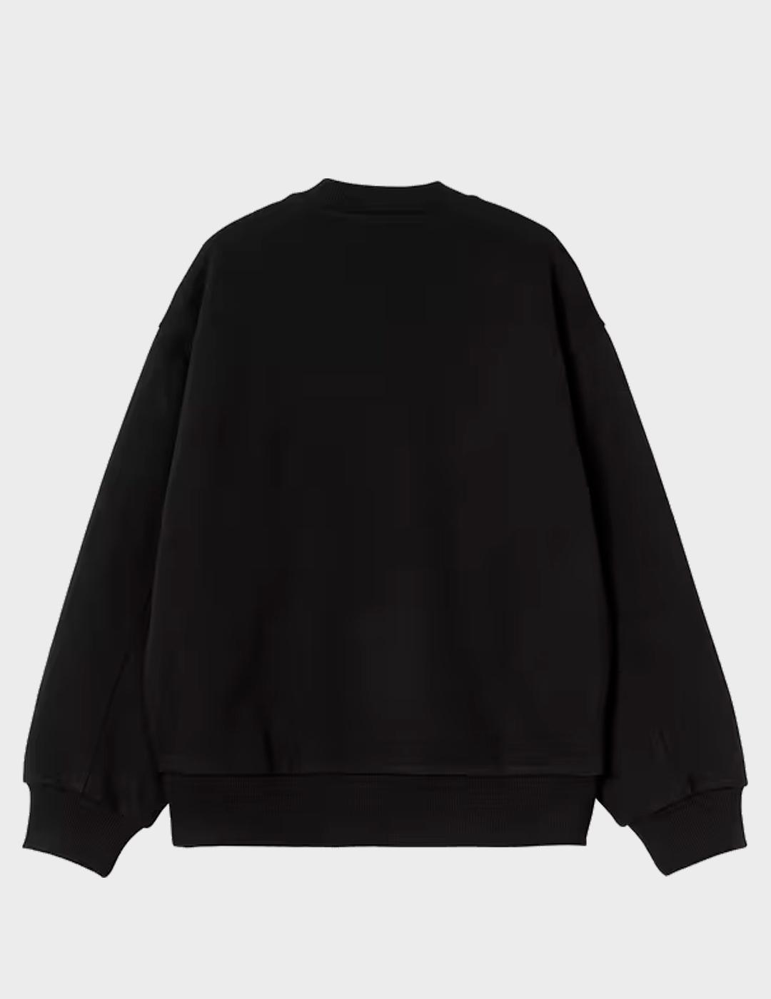 Sudadera Carhartt WIP Detroit Sweat Black Stone W