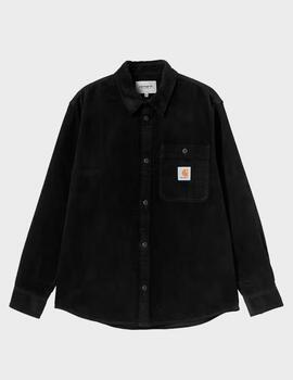 Camisa Carhartt WIP Flint L/SBlack