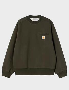 Sudadera Carhartt WIP Detroit Sweat Olive