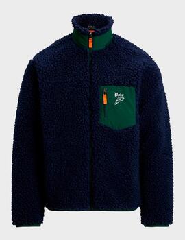 Cazadora Polo Ralph Lauren Fleece M Navy