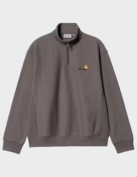 Sudadera Carhartt WIP Half Zip American Script Por