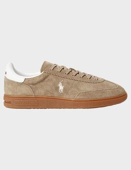Zapatillas Ralph Lauren Bedford PP-SK-LTL-BRN/WHT