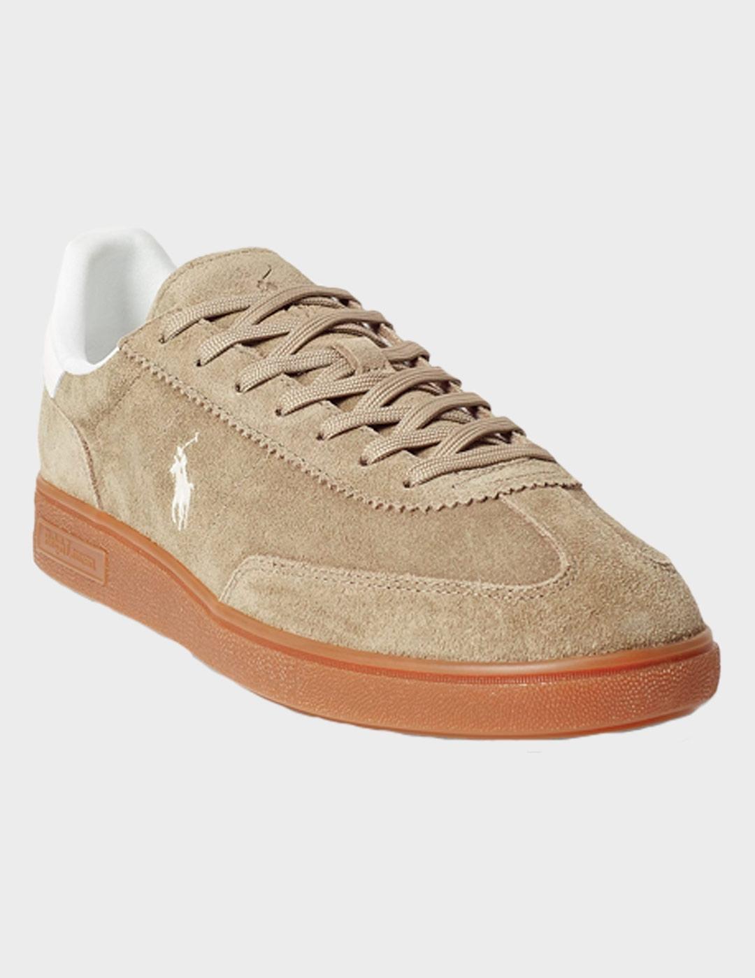 Zapatillas Ralph Lauren Bedford PP-SK-LTL-BRN/WHT