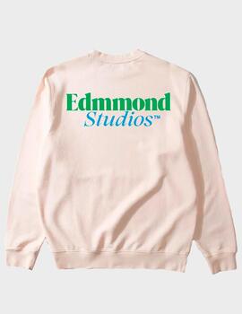 Sudadera Edmmond Studios Elak Plain Off White