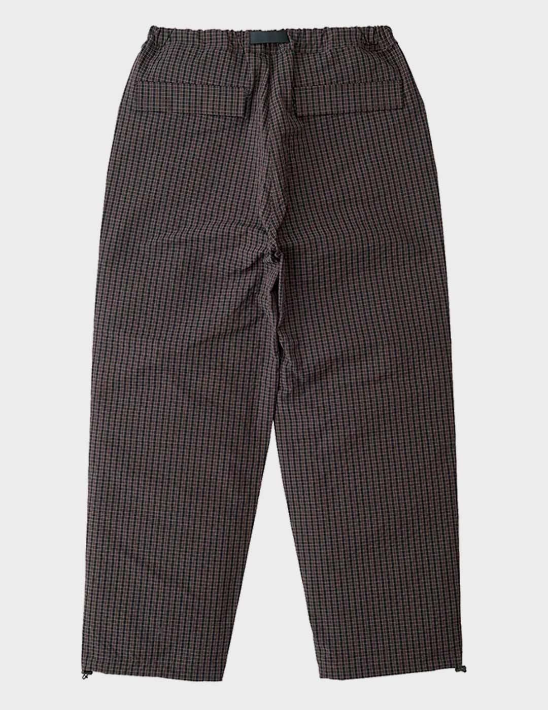 Pantalon Gramicci Northside Plaid Deep Brown