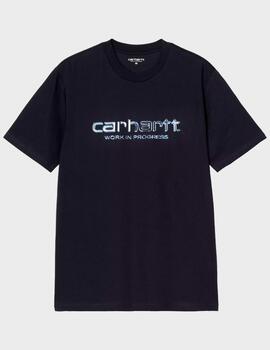 Camiseta CarharttWIP Solar Chrome Script
