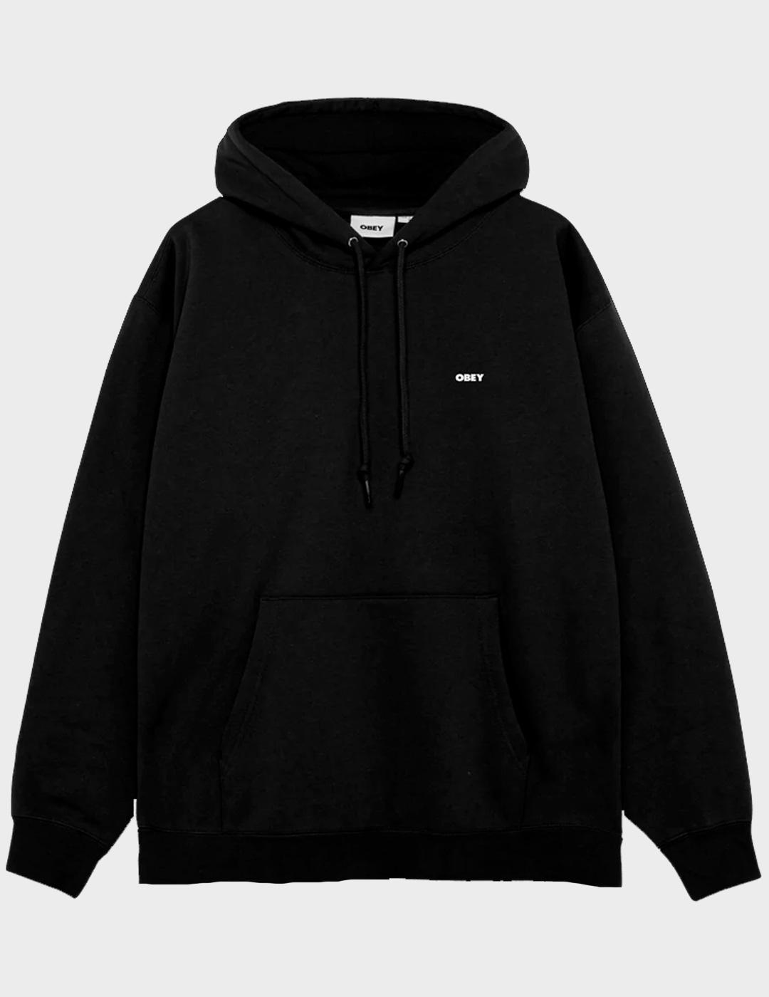 Sudadera Obey World in Flames Black