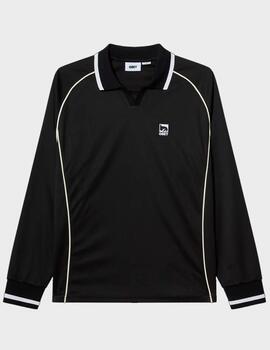Camisa Obey Polo Collar Sports Black Multi