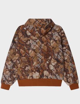 Chaqueta Obey Glen Zip Up Fence Camo Multi